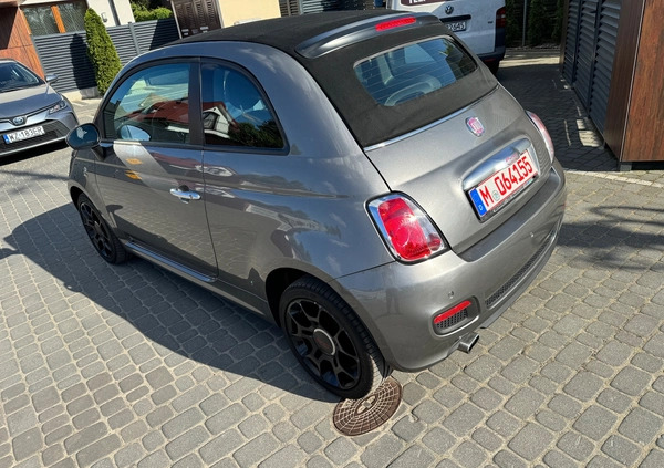 Fiat 500 cena 33900 przebieg: 114000, rok produkcji 2013 z Warszawa małe 56